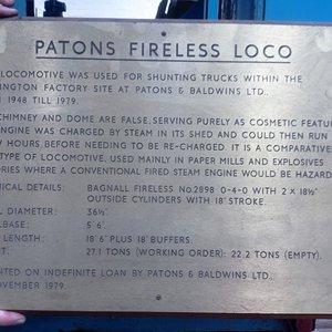 Paton and Baldwins' Fireless