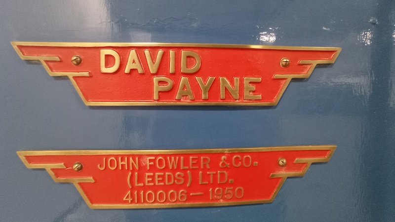 185 David Payne Plate